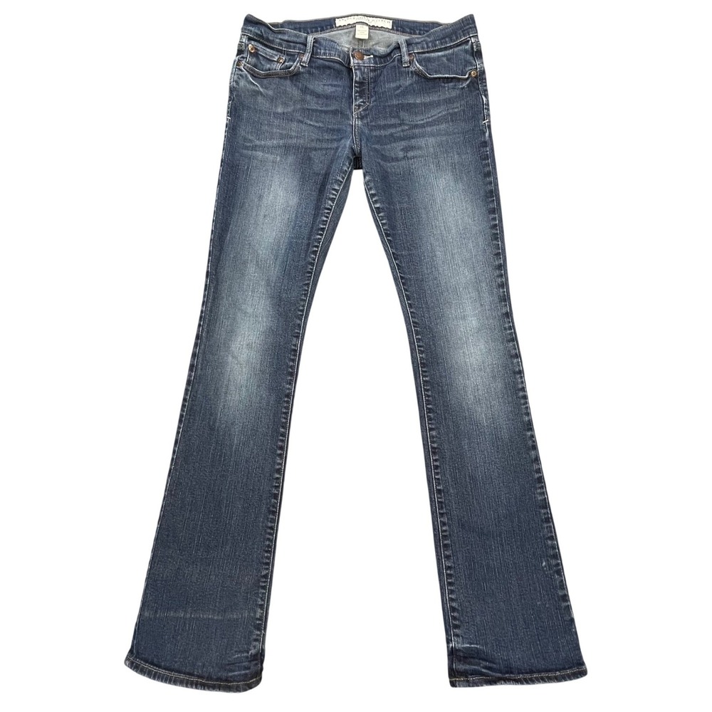 Abercrombie & Fitch Blue Y2K Low Rise Bootcut Jeans Women 8L